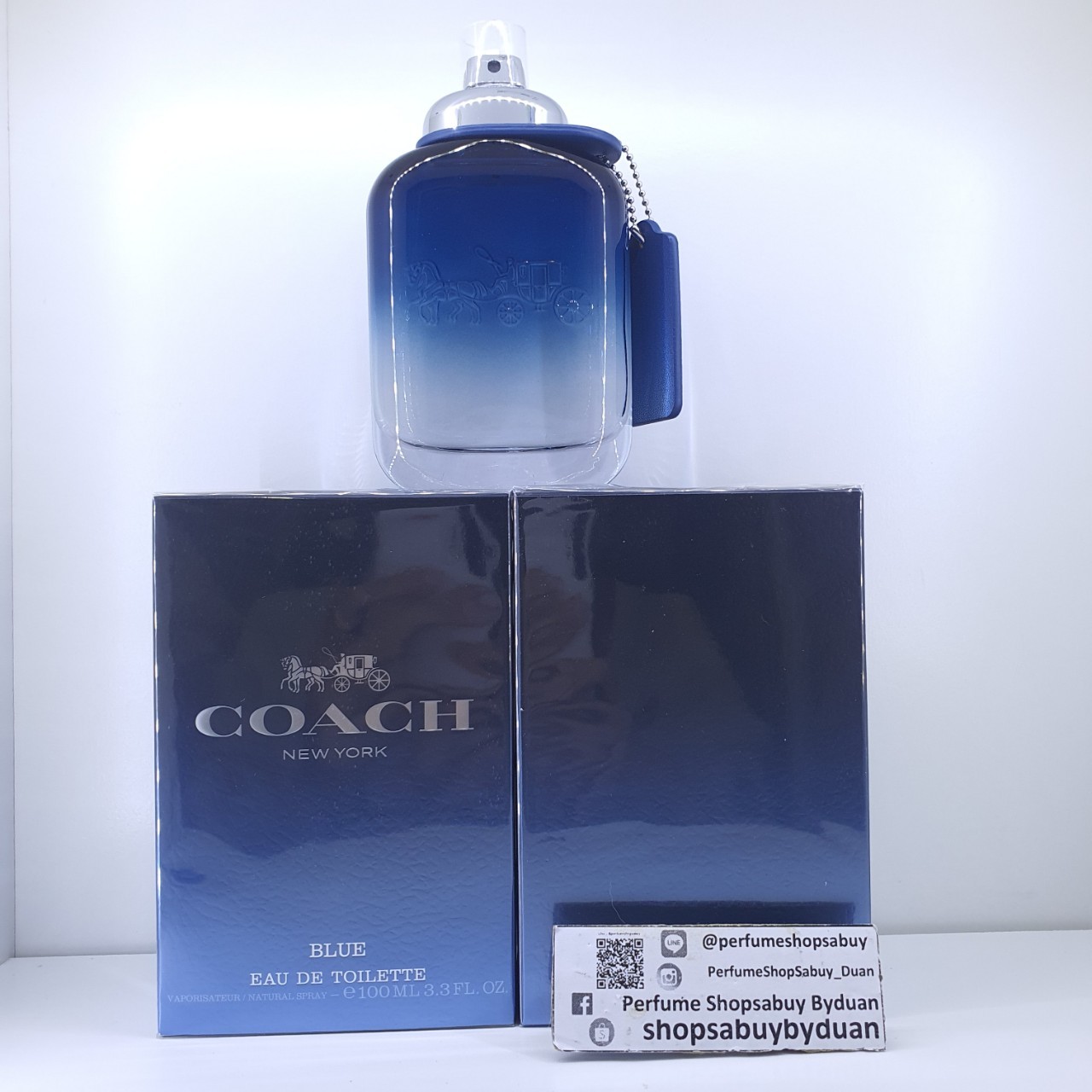 น้ำหอมแท้แบ่งขาย Coach Blue For Man Eau de Toilette💕Travel Size แบบทดลอง