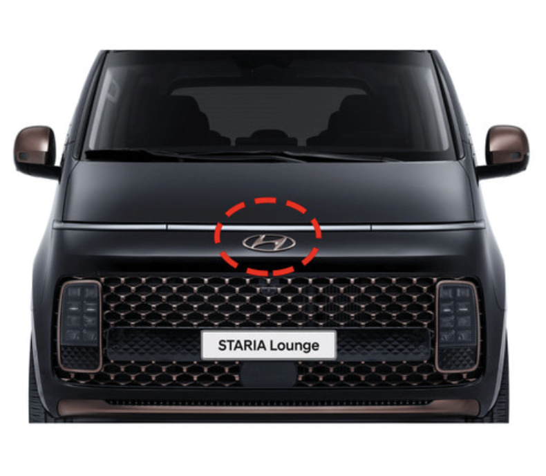 LOGO Hyundai STARIA ทอง