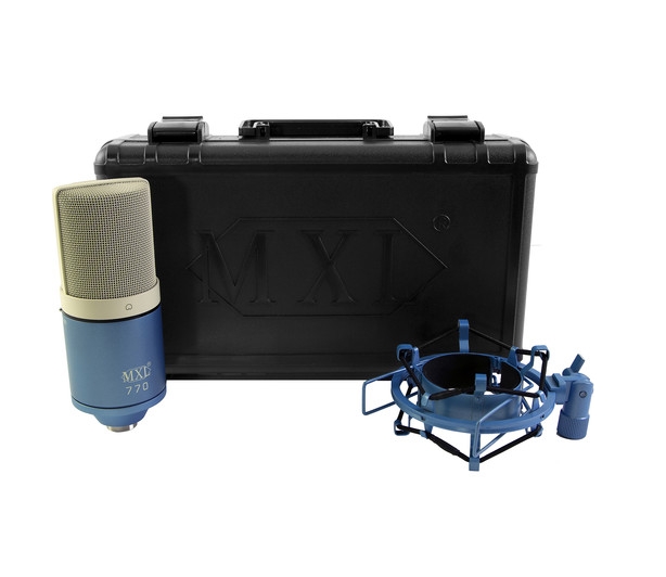 MXL 770 Small-Diaphragm Cardioid Condenser Microphone (Sky Blue)