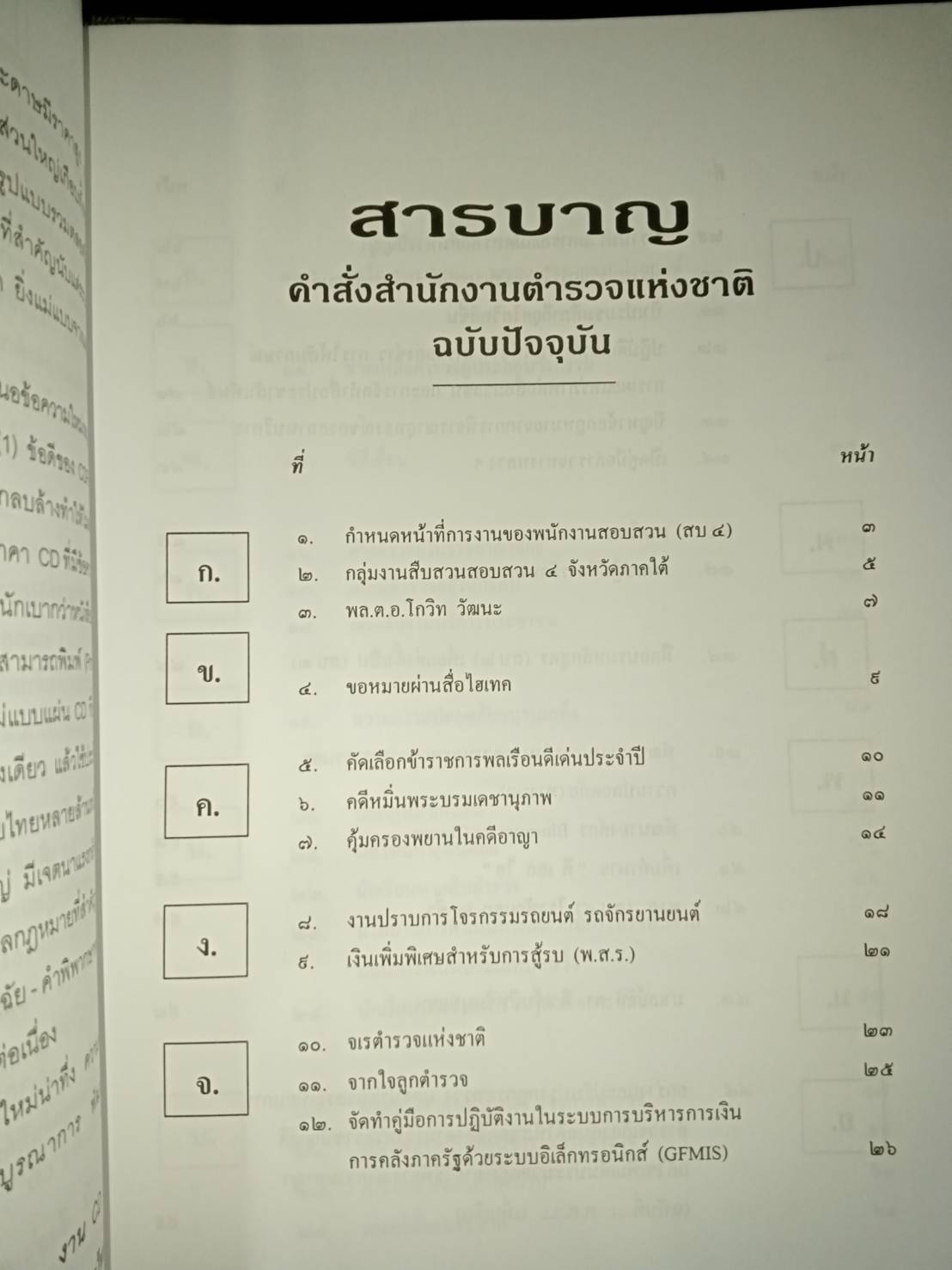 คำสั่งสำนักงานตำรวจแห่งชาติ 2548 ฉบับที่น่าสนใจและสำคัญ