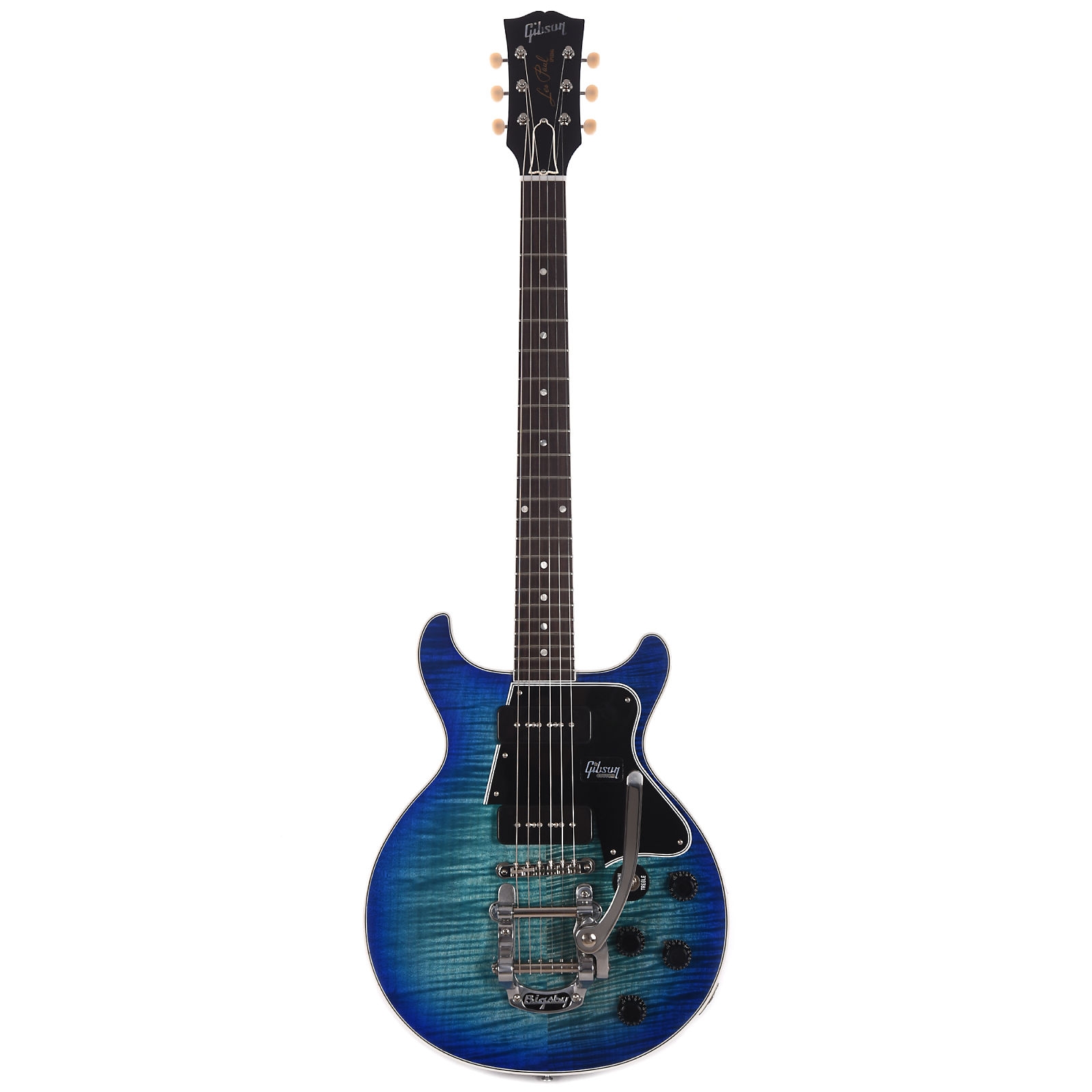Gibson Custom Shop Les Paul Special Double Cut Trans Aqua w/Blue Burst
