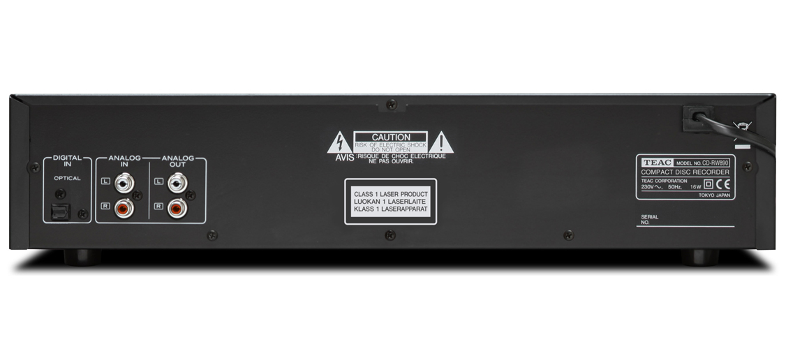 Teac CD-RW890 Consumer CD Recorder/Player