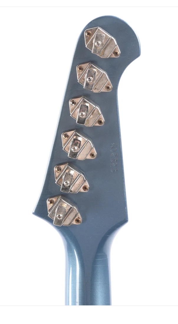 Gibson Custom Shop Murphy Lab 1963 Firebird V Pelham Blue Ultra Light Aged w/Maestro Vibrola