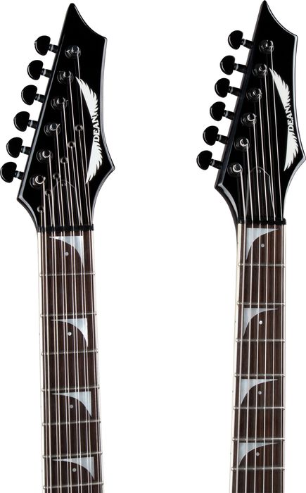 Dean Dave Mustaine VMNT Double Neck Electric Guitar Classic Black