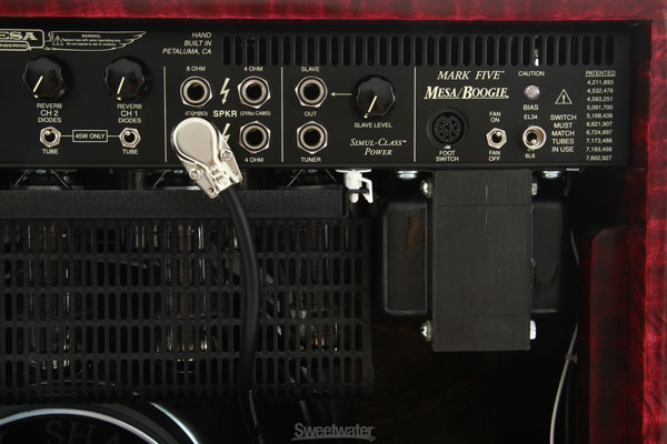 Mesa Boogie Mark V 90 Watt 1x12" Combo - Private Reserve - Crimson Stain