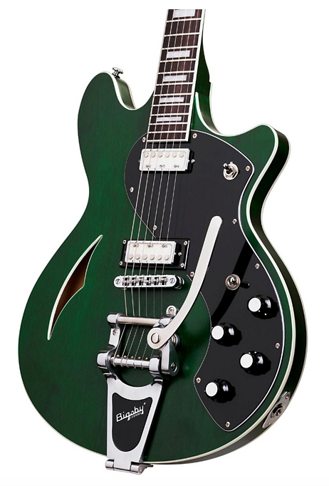 Schecter Guitar Research TSH-1B Semi-Hollow Body Electric Guitar