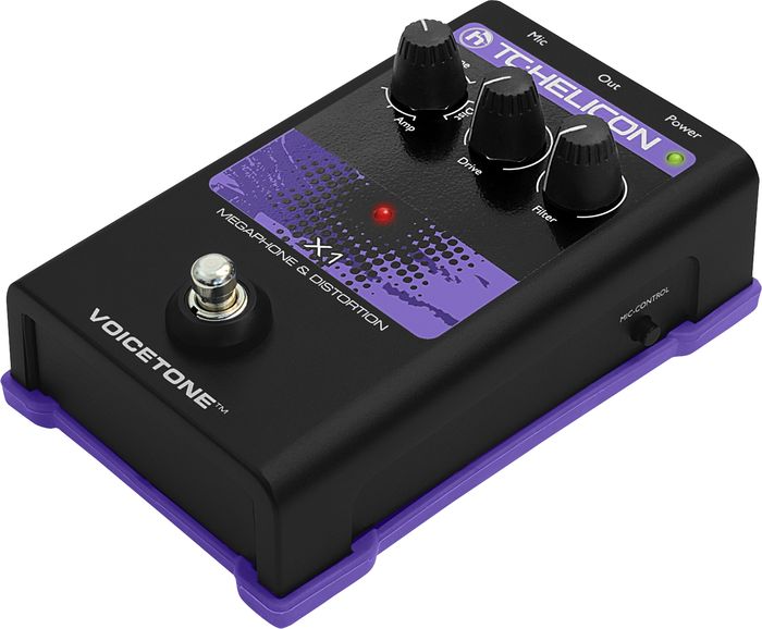 TC Helicon VoiceTone Single X1 Megaphone & Distortion