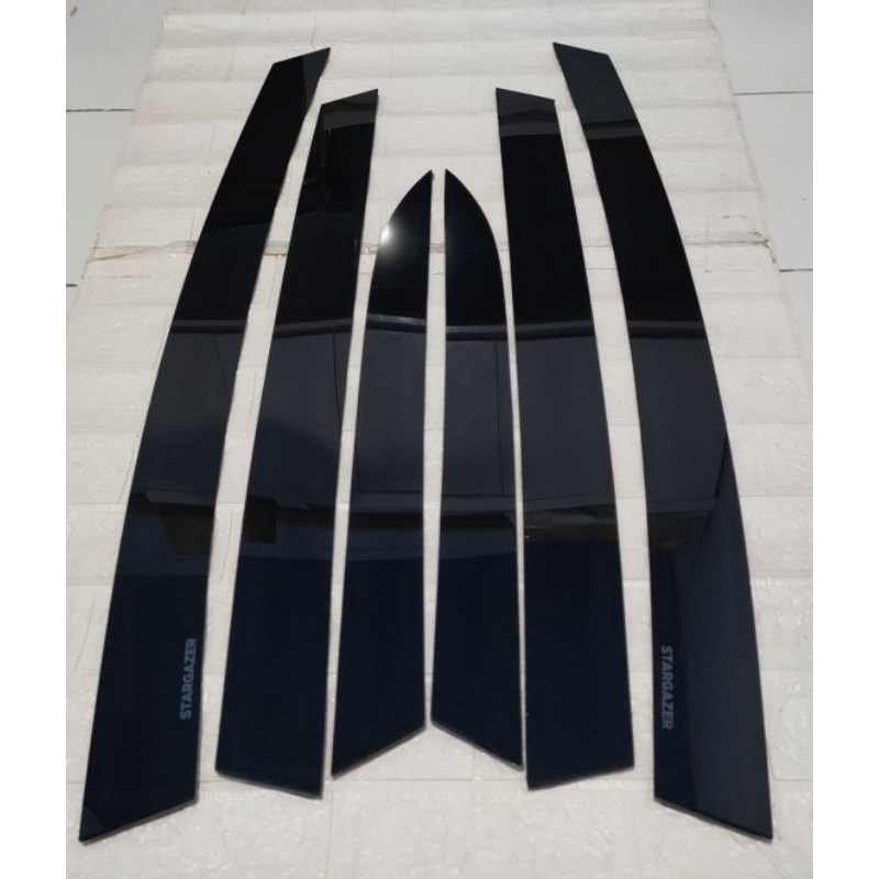 กันสาด Hyundai Stargazer รุ่นแบน หนา 3mm