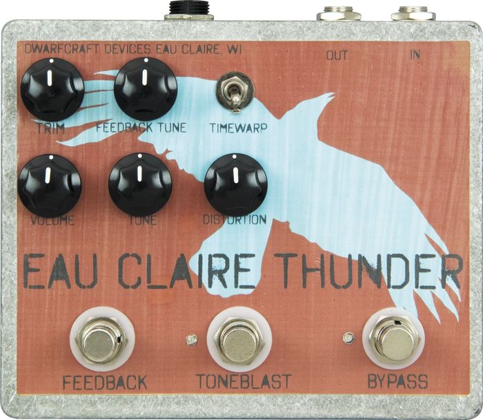 Dwarfcraft Eau Claire Thunder Fuzz Guitar Effects Pedal