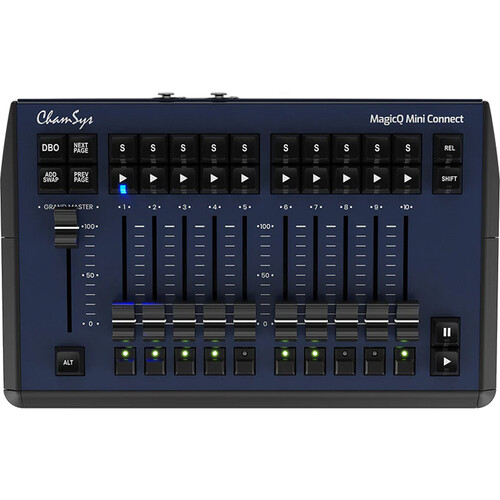 ChamSys Magicq PC Mini Connect with DMX512/RDM Output Port/Network Interface/USB Cable/2-Color Desk Lamp/Dus