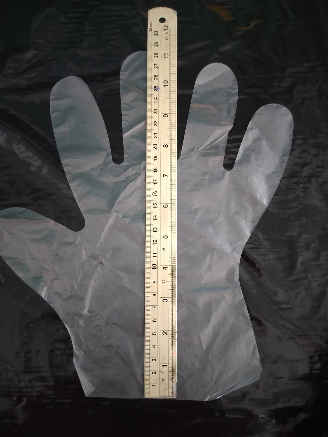 ถุงมือพลาสติก HDPE GLOVE 100 ชิ้น/แพ็ค