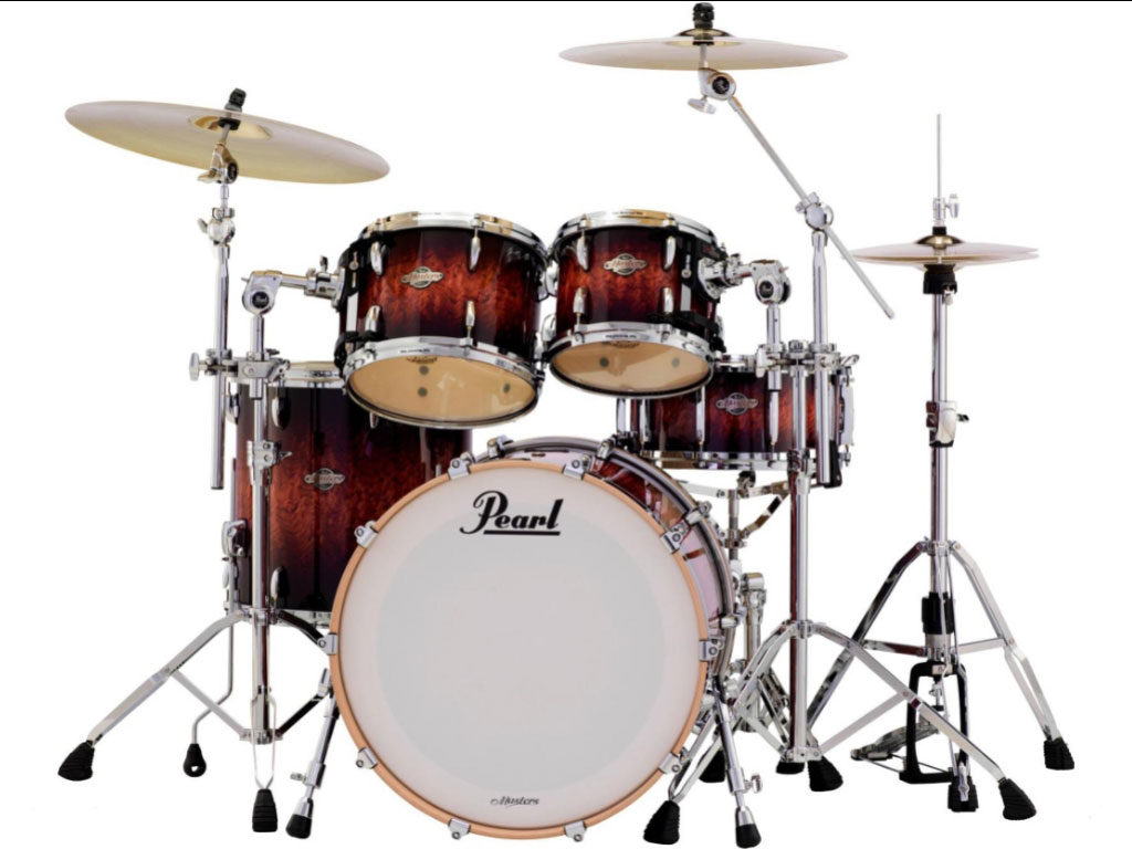 Pearl Masters BCX924SXP Birch 4-Piece Shell Pack with 22 Bass Drum