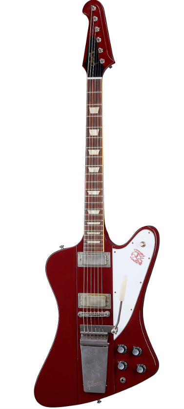 Gibson Custom Murphy Lab 1963 Firebird V w/ Maestro Vibrola Ultra Light Aged Electric Guitar Ember Red
