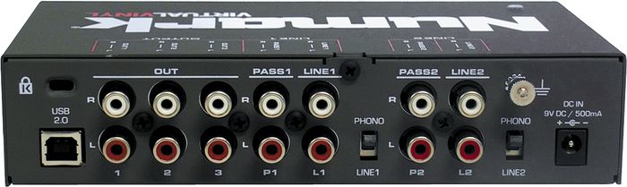 Numark Virtual Vinyl DJ Hardware and Software Interface