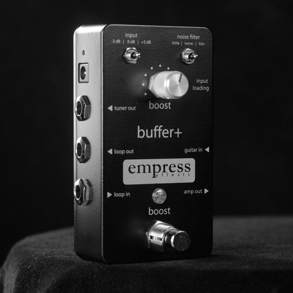 Empress Effects Buffer+ Analog I/O Interface Guitar Pedal with Switchable Boost