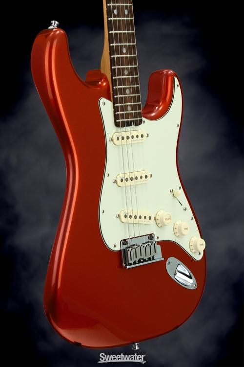 Fender American Elite Stratocaster, Rosewood - Autumn Blaze Metallic