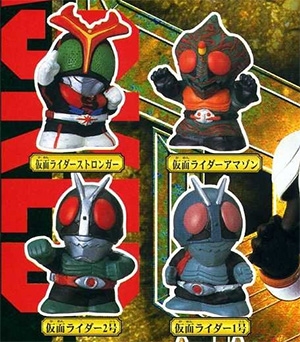 Masked Rider Soft Vinyl Collection 2 (4ตัว,แท้)