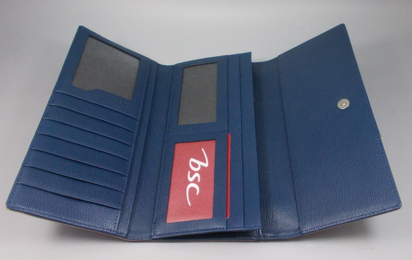 กระเป๋าสตางค์ bsc เทา-กรม ใหม่ แท้