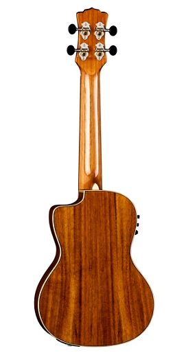 Luna Guitars Vista Eagle Tropical Wood Concert Acoustic-Electric Ukulele Gloss Natural