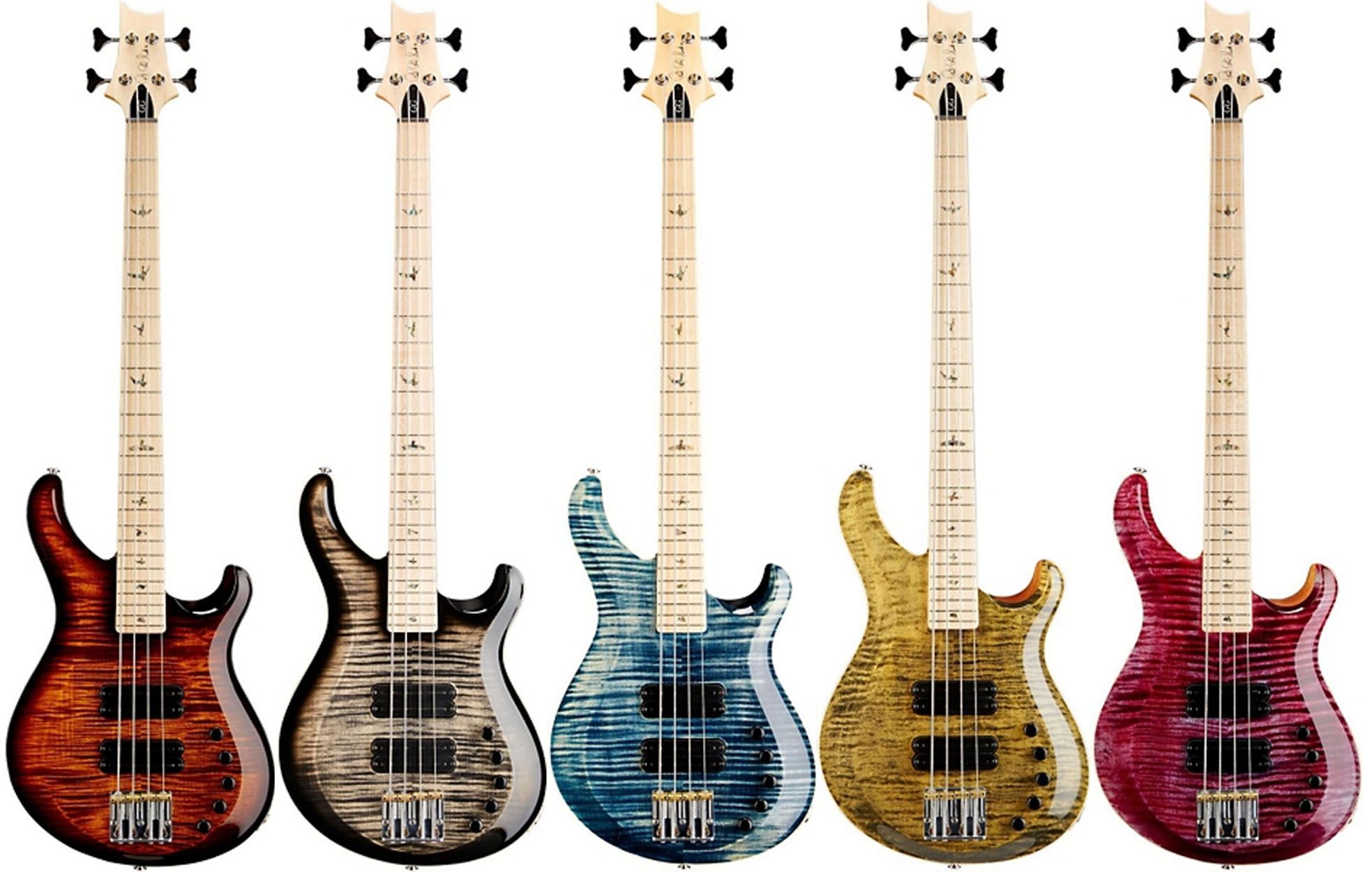 PRS Gary Grainger 4-String Electric Bass with Maple