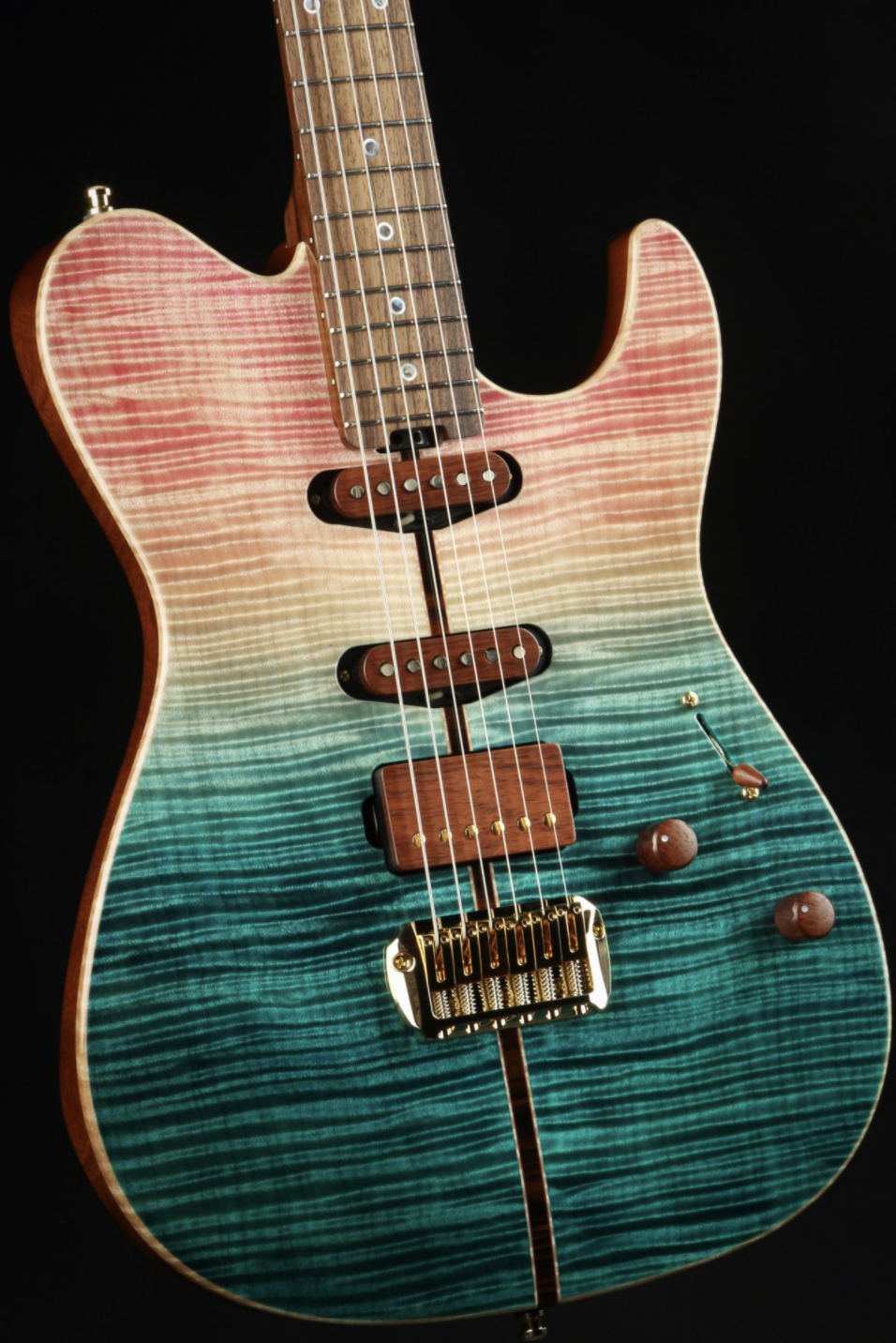 ESP Exhibition Limited 2021 EX21-08 Throbber-CTM - Pink/Turquoise Fade