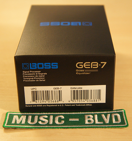 Boss GEB-7 Bass Equalizer Pedal