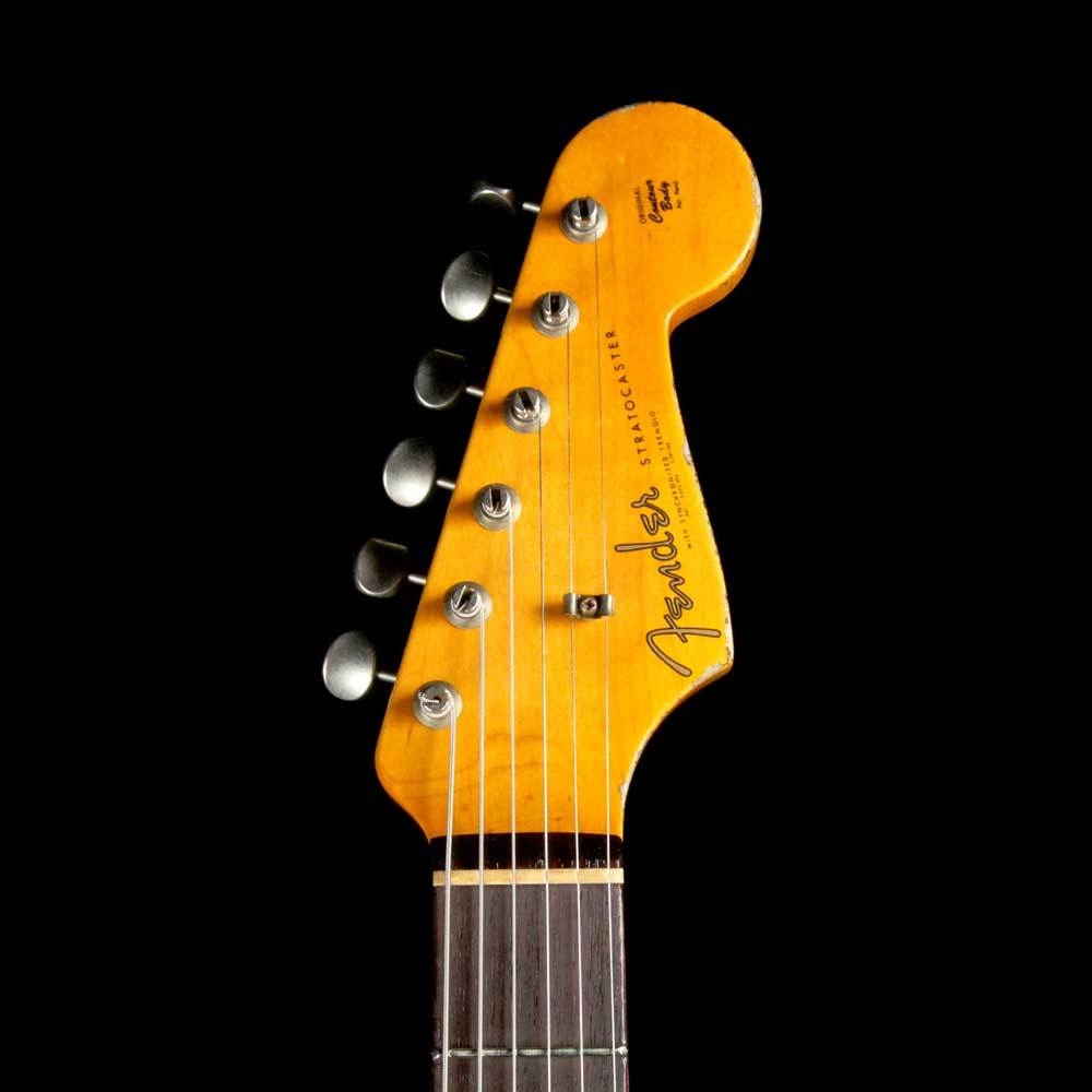 Fender Custom Shop 62 Stratocaster Heavy Relic - Candy Tangerine Over 3-Tone Sunburst