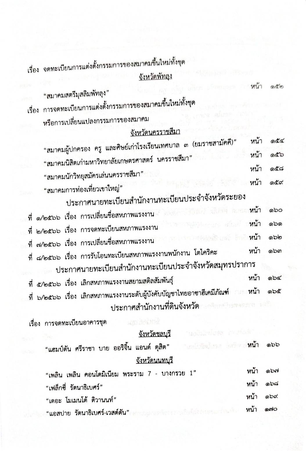 กฎหมายออกใหม่ 53/66 ประกาศกระทรวงการคลัง ฐานะการเงินฯ ประกาศศาลเยาวชนและครอบครัวจังหวัด.. สมาคม - มูลนิธิ