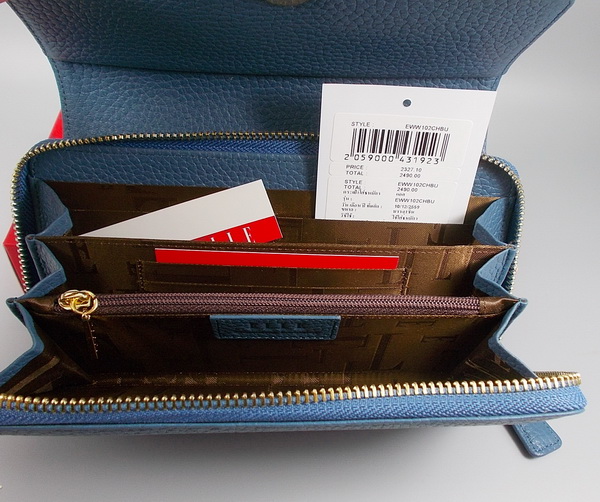 กระเป๋าสตางค์ ELLE ฟ้า ใหม้ แท้