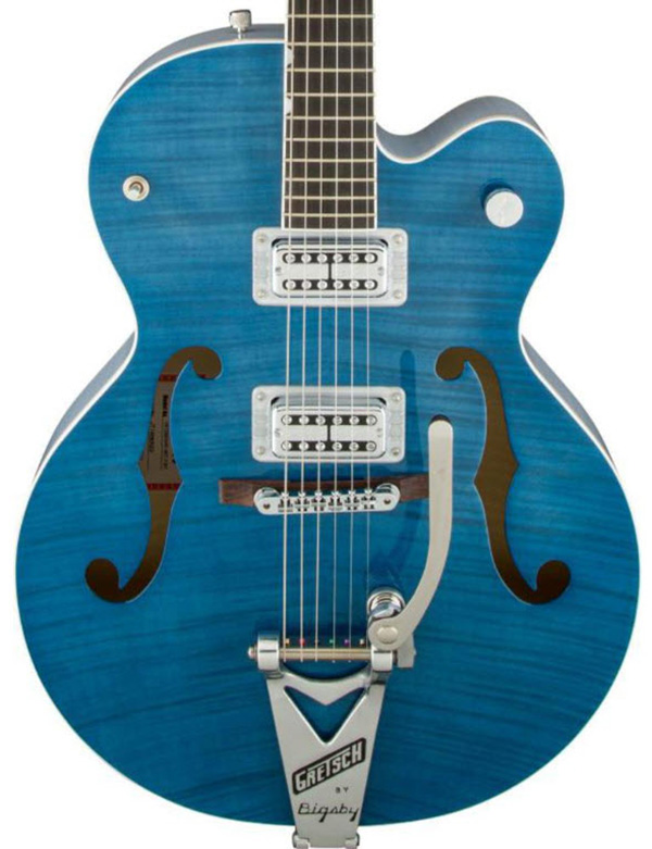 Gretsch Guitars G6120SH Brian Setzer Hot Rod Flame Maple Body Semi-Hollow Electric Guitar
