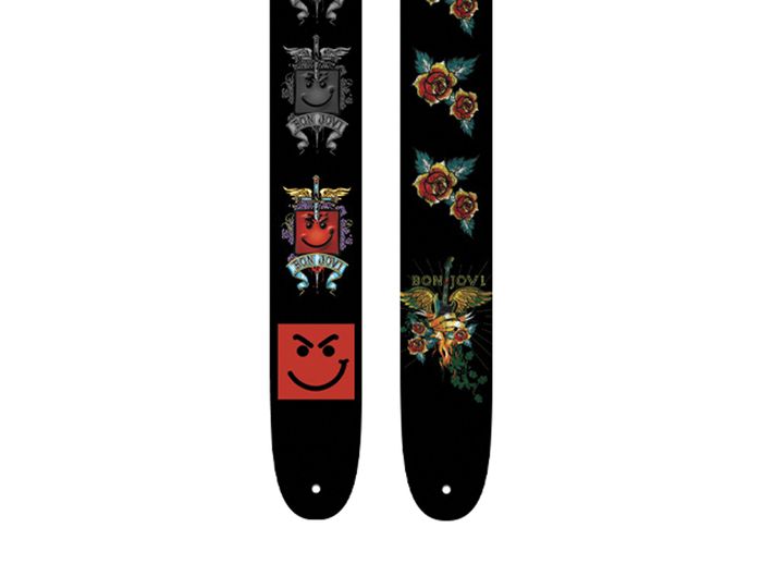 Perri's 2.5" High-Res Leather Bon Jovi Guitar Strap