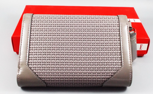 กระเป๋าสตางค์ ELLE เทา ใหม่ แท้