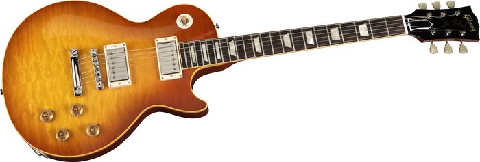 Gibson Custom Shop 1959 Les Paul Reissue Quilt Top Electric Guitar(Washed Cherry)