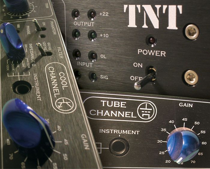 Manley MTNT TNT 2-Channel Mic Pre 1 Tube 1 Solid State Vari Impedance and Color Switch