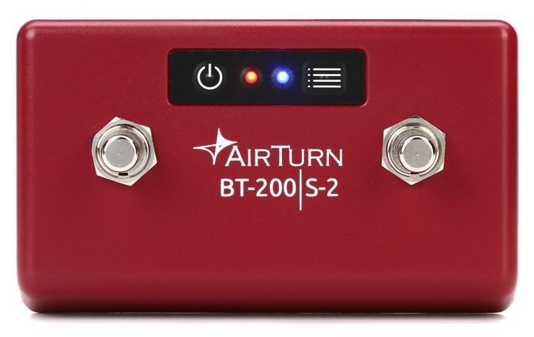 AirTurn BT200S-2 Controller Bluetooth Foot Controller w/ 2 Switches