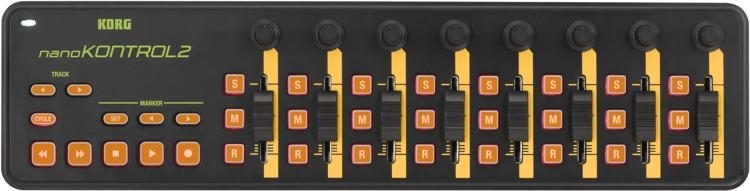 Korg nanoKONTROL2 - Orange/Green Limited Edition