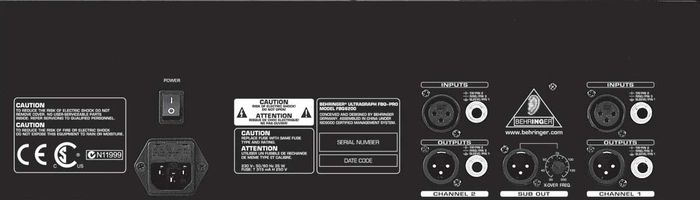 Behringer FBQ6200 Ultragraph Pro EQ