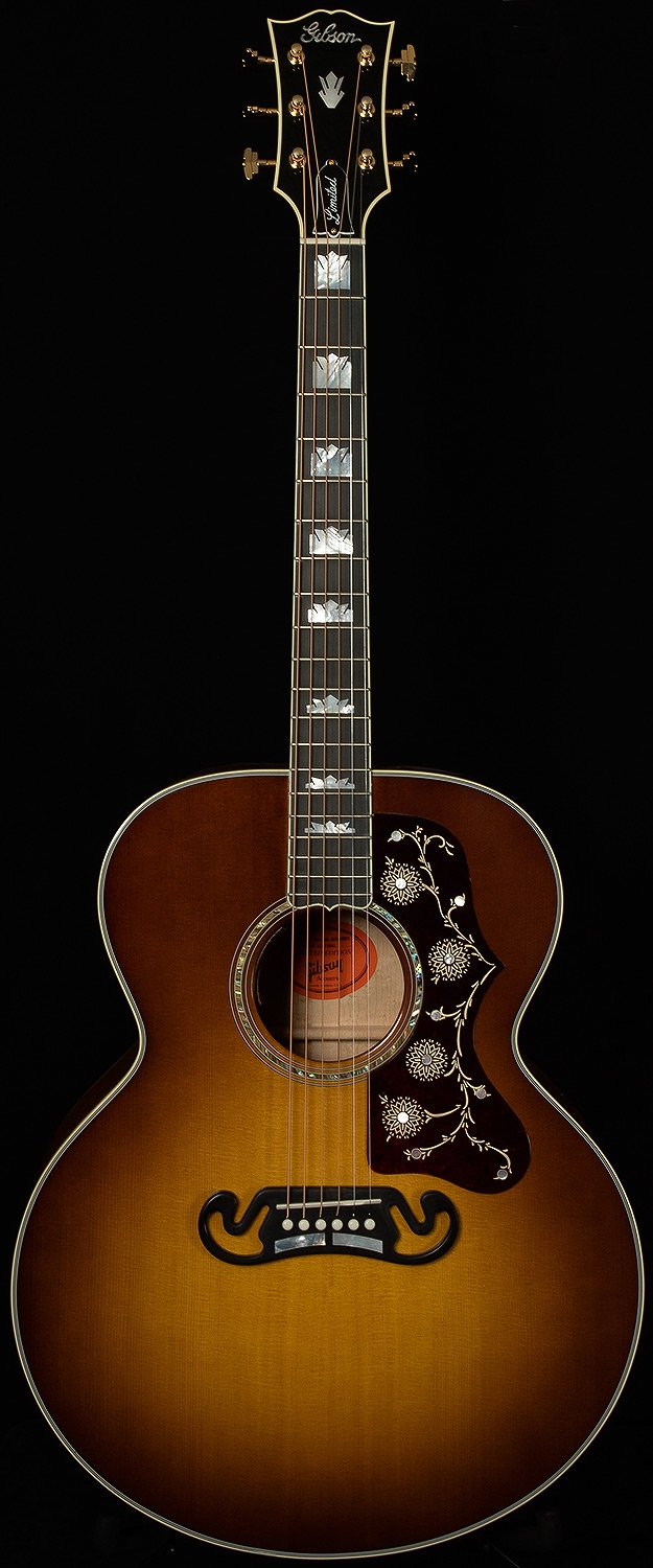 Gibson Limited Edition SJ-200 Birdseye Red Mahogany No.11027001