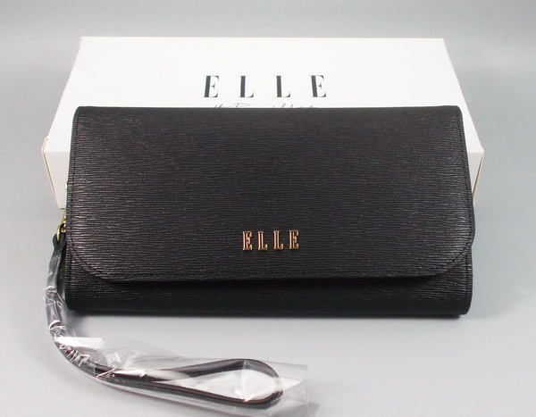 กระเป๋าสตางค์ ELLE ดำ ใหม่ แท้