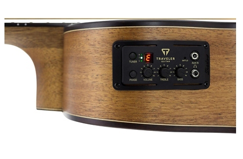 Traveler Guitar CL-3EQ Acoustic/ Electric with Gig Bag - Satin Natural 0.75