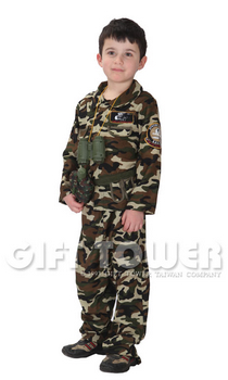 ชุดแฟนซีเด็กทหารพรานหน่วยรบพิเศษ Boy Soldier ขนาด M, L, XL, 2XL