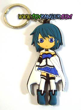 พวงกุญแจยาง Puella Magi Madoka Magica ซายากะ มิกิ 2
