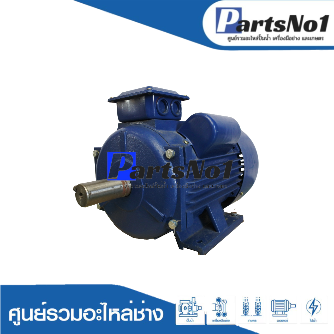 มอเตอร์ TASANI YC 132-4 5.0 HP ทองแดงแท้