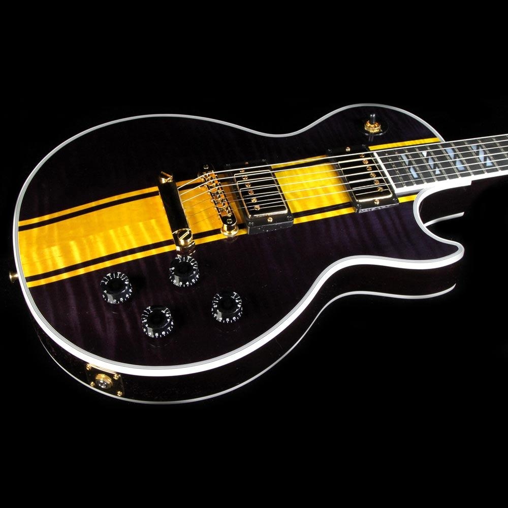 Gibson Custom Shop Limited Edition Les Paul Custom Scorpion Electric Guitar - Yellow Scorpion