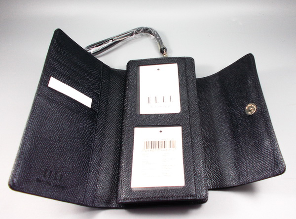 กระเป๋าสตางค์ ELLE ดำเมทาลิก ใหม่ แท้