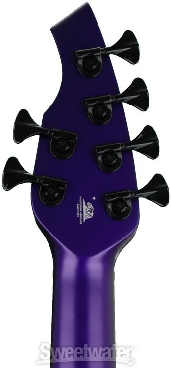 Ernie Ball Music Man Bongo 6 6- Firemist Purple