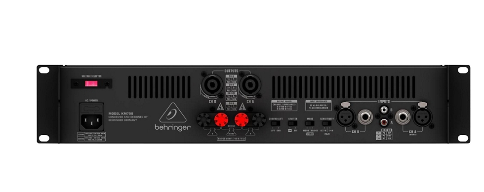 Behringer KM750 750W 2-channel Power Amplifier