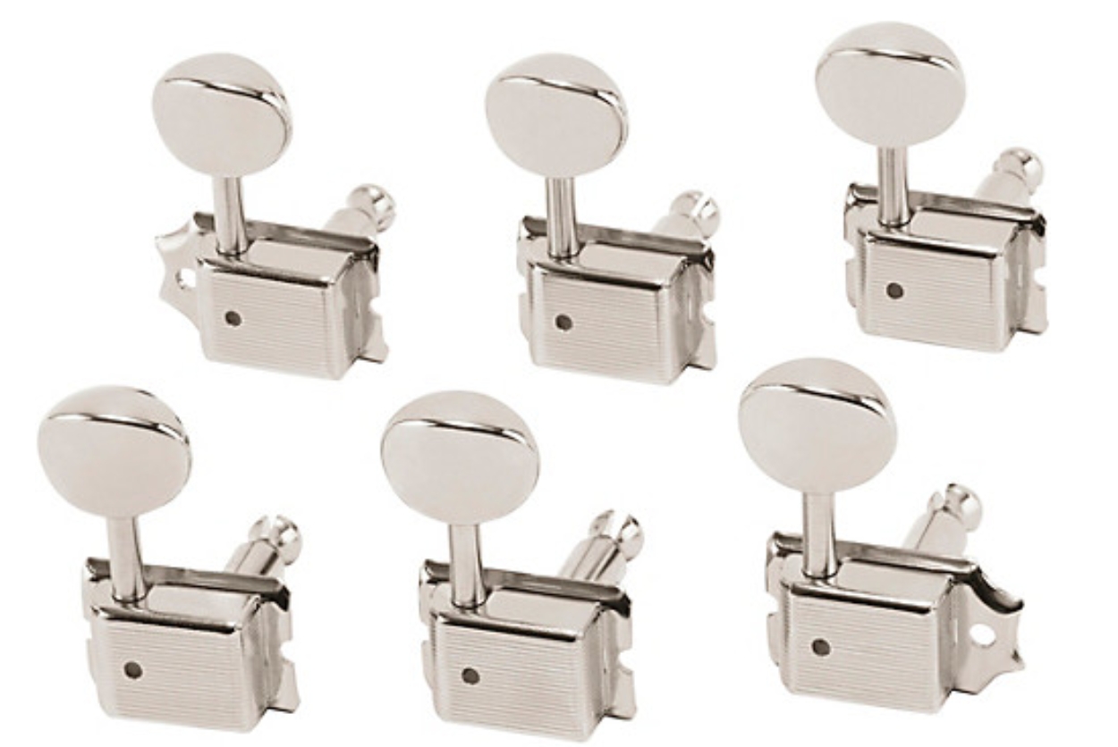 Fender American Vintage Staggered Tuning Machines (Set of 6) Nickel/Chrome