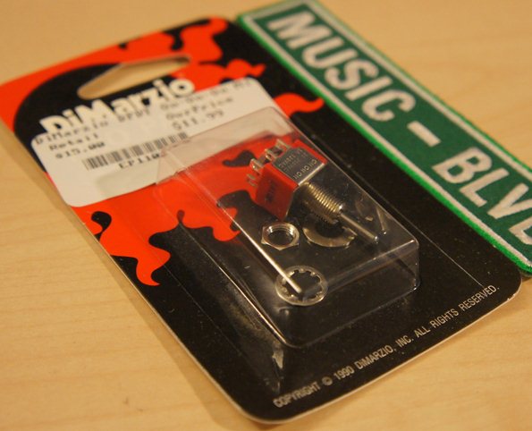 DiMarzio 3-Position On/On/On DPDT Mini Switch