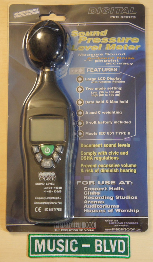 American Recorder Technologies Sound Level Meter